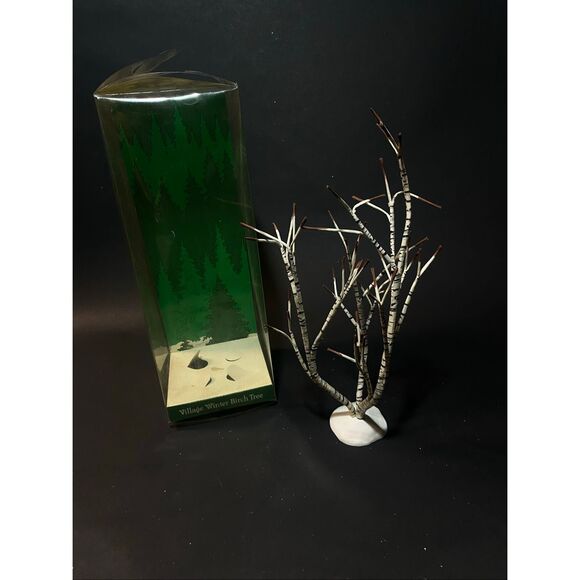 Department 56 Village Winter Birch Tree - Picture 1 of 4